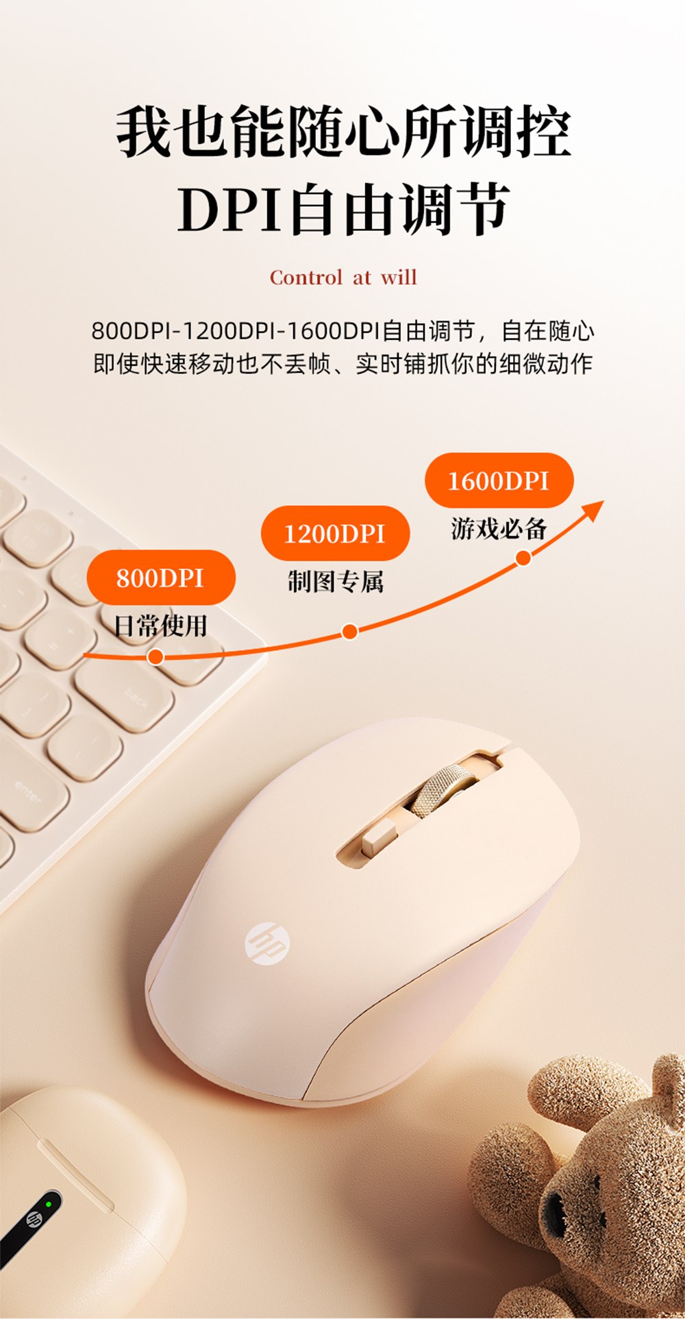 惠普 (HP) S1000 无线鼠标