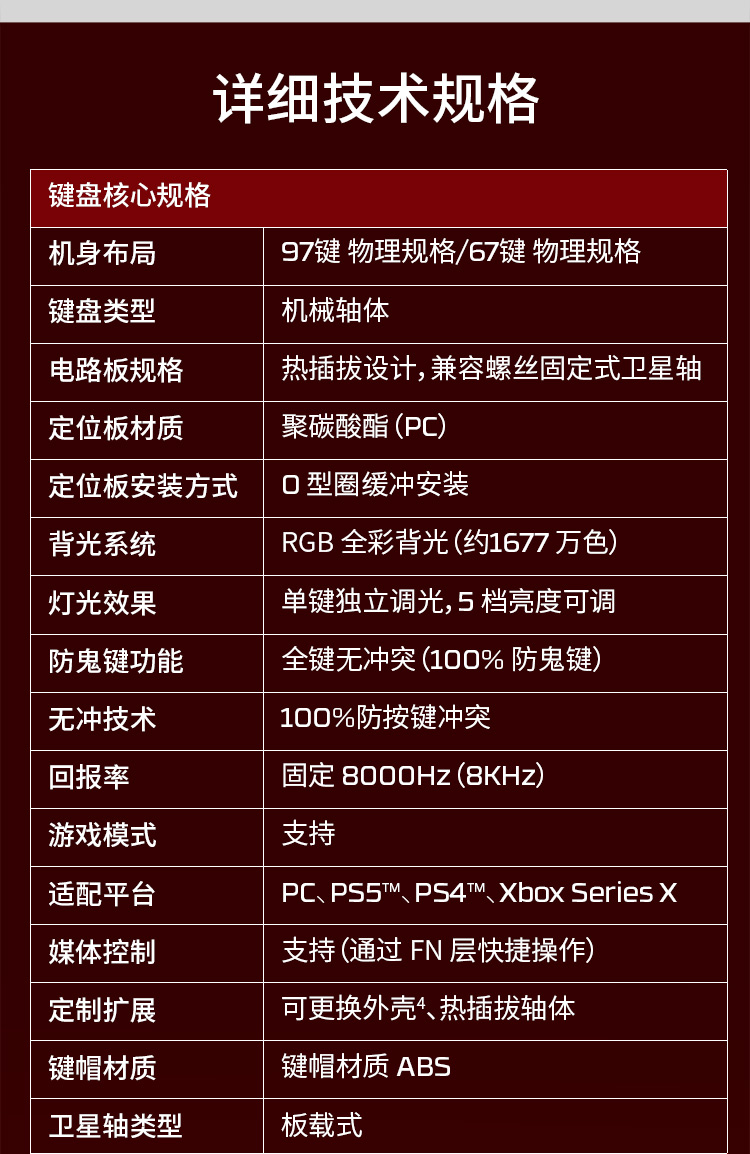 极度未知 (HyperX) Alloy Origins起源游戏机械键盘