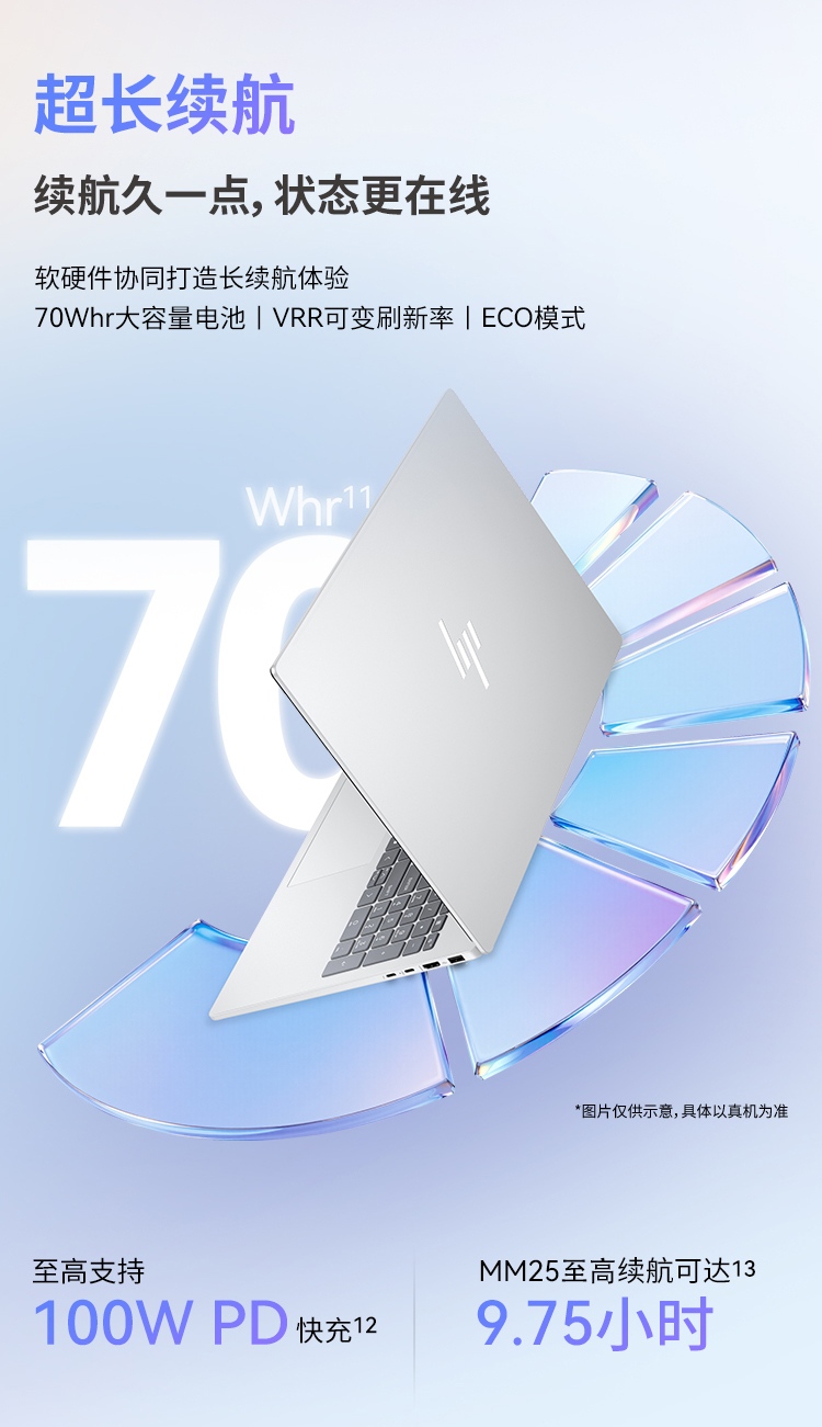 惠普(HP)星 Book Pro 16 16英寸笔记本电脑 16-az0062TU - 银色