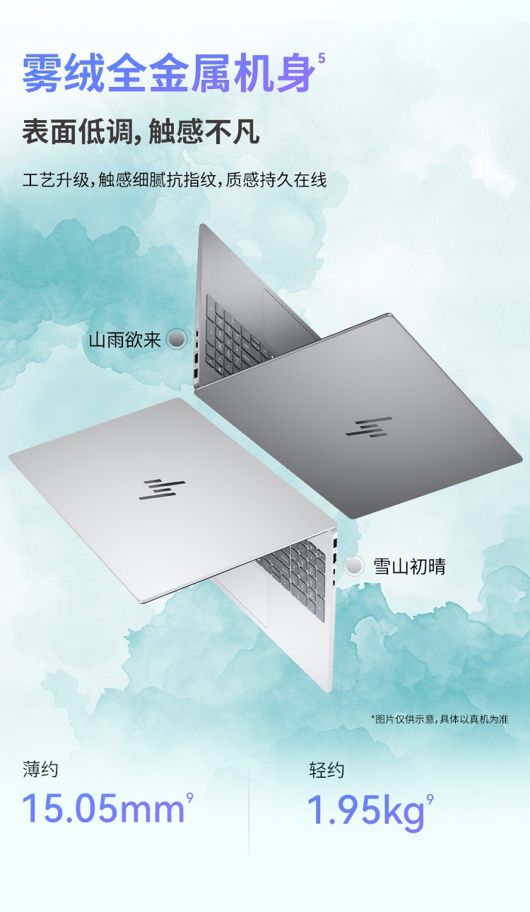 惠普 (HP) 星Book 14 14英寸笔记本电脑 14-em0352AU-银色