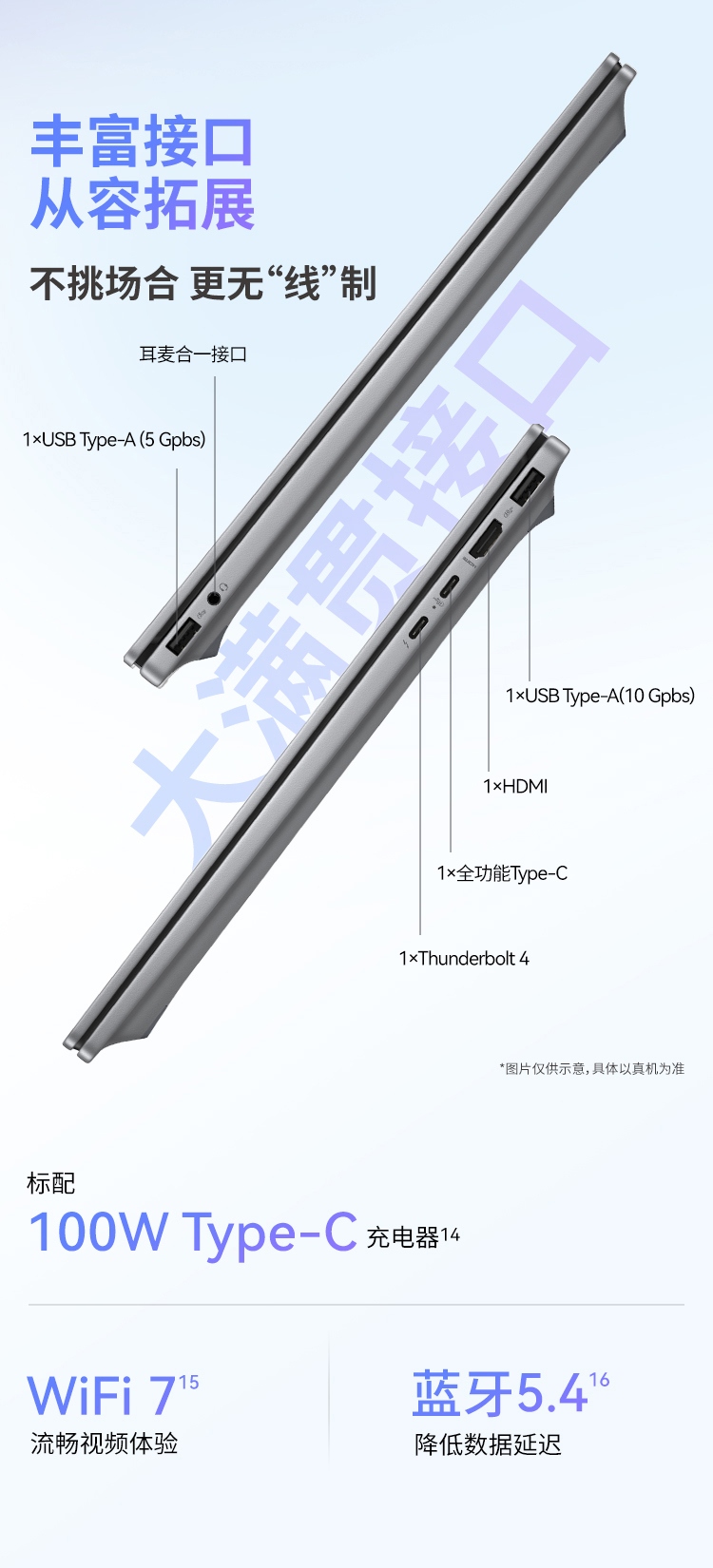 惠普 (HP) 星Book 14 14英寸笔记本电脑 14-em0352AU-银色