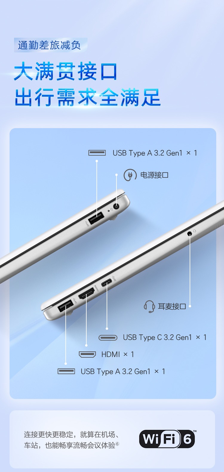 惠普 (HP) 星Book 15 15.6英寸笔记本电脑 15-fc0458AU - 灰色