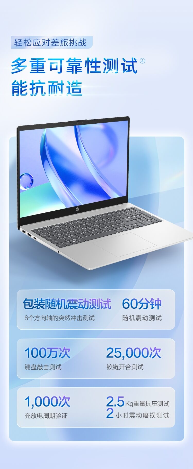 惠普 (HP) 星Book 15 15.6英寸笔记本电脑 15-fd1250TU - 银色