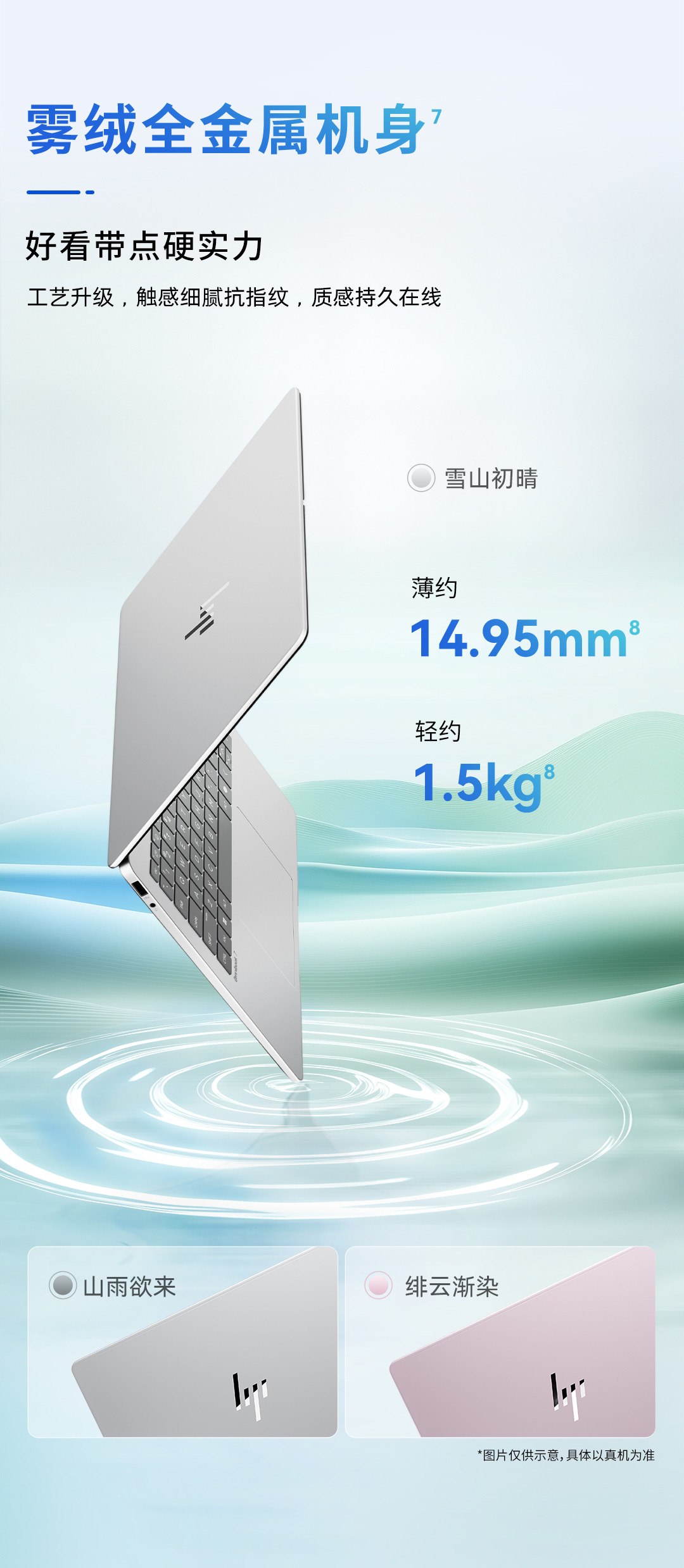 惠普 (HP) 星Book Pro 14 14英寸笔记本电脑 14-fs0023TU - 银色