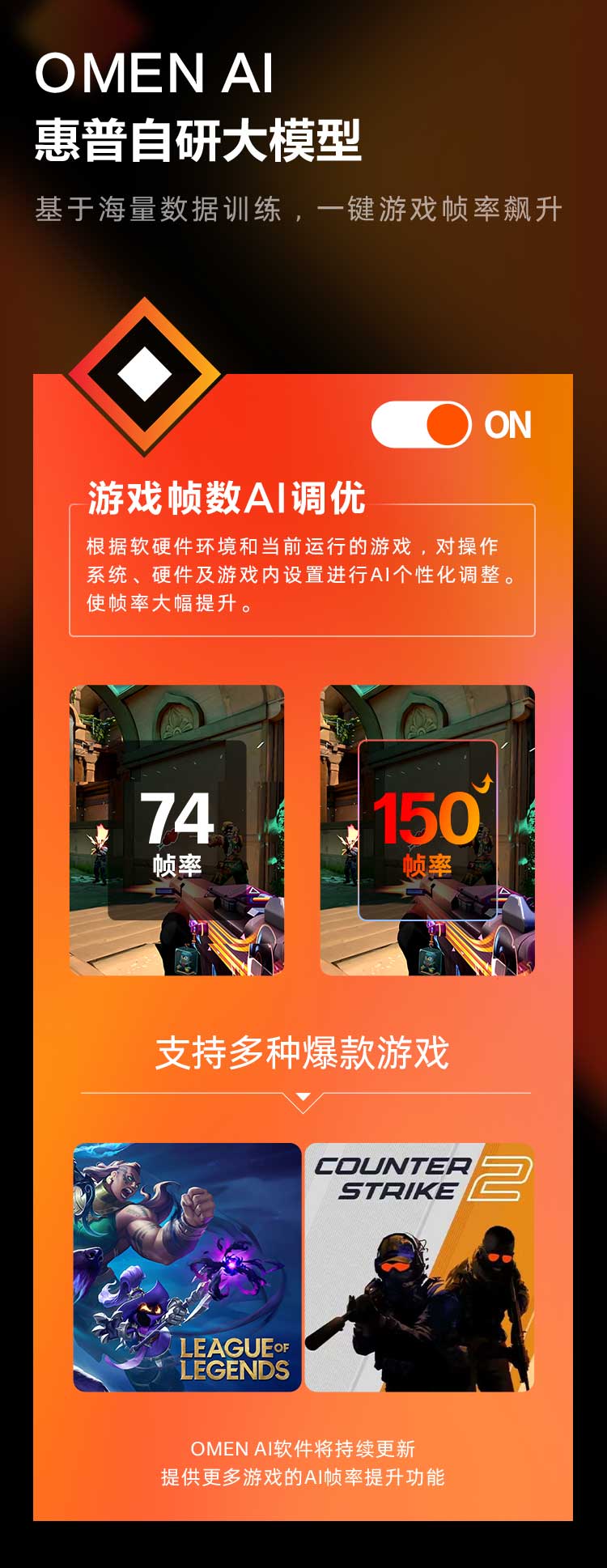 惠普(HP) OMEN 暗影精灵11 16英寸游戏笔记本电脑 16-am0000TX - 黑色