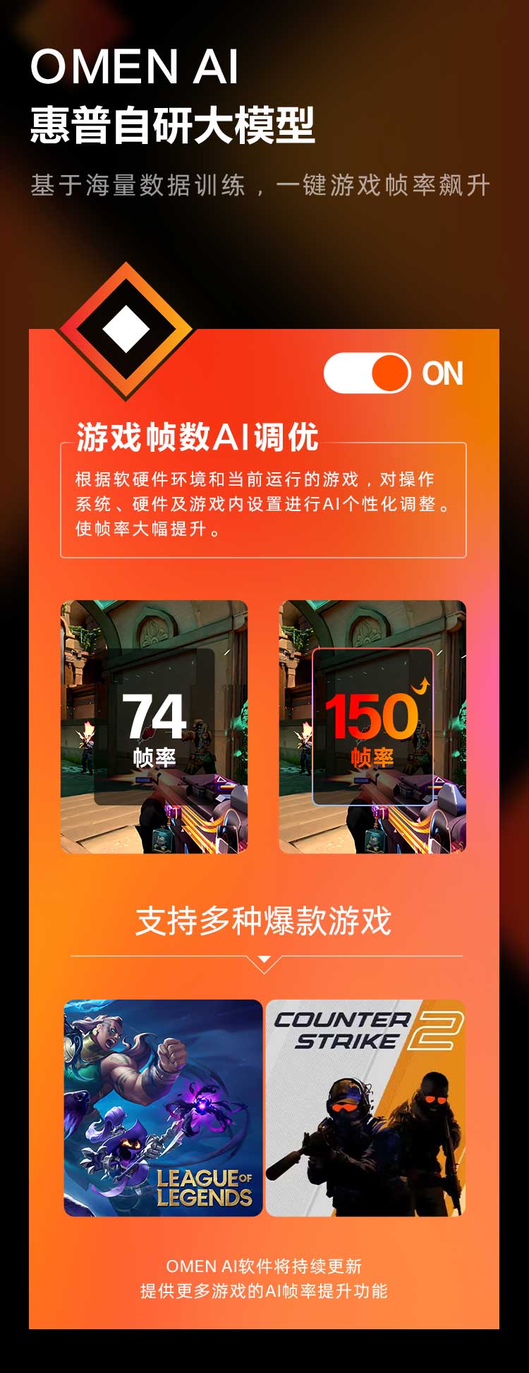 惠普(HP) OMEN 暗影精灵11 游戏笔记本电脑 16-am0004TX - 黑色