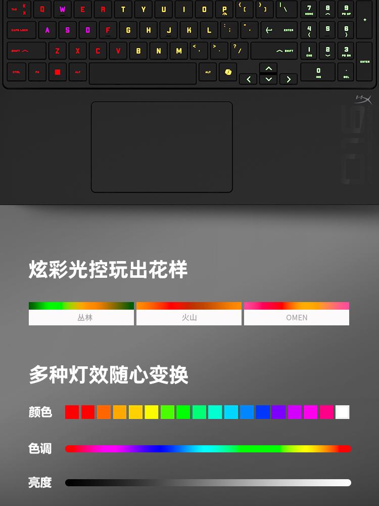 惠普 (HP) OMEN 暗影精灵11 游戏笔记本电脑 16-ap0093AX - 黑色