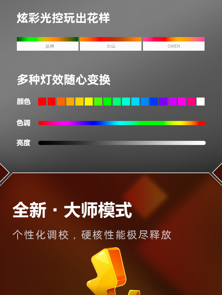 惠普 (HP) OMEN 暗影精灵11 16 英寸游戏笔记本电脑 16-am0260TX - 白色