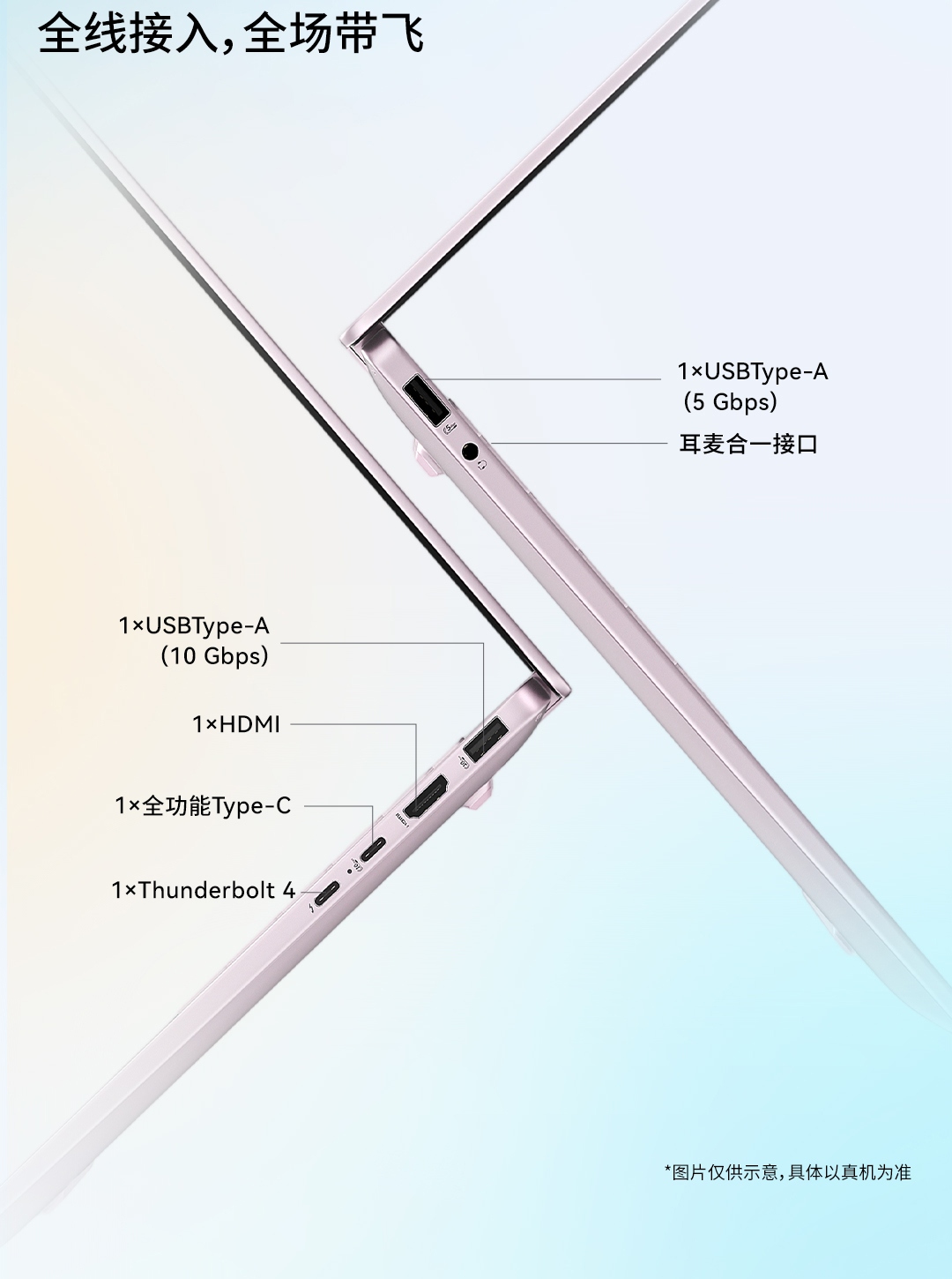 惠普 (HP) 星Book Pro AI 14英寸笔记本电脑 14-fr0052TU - 粉色