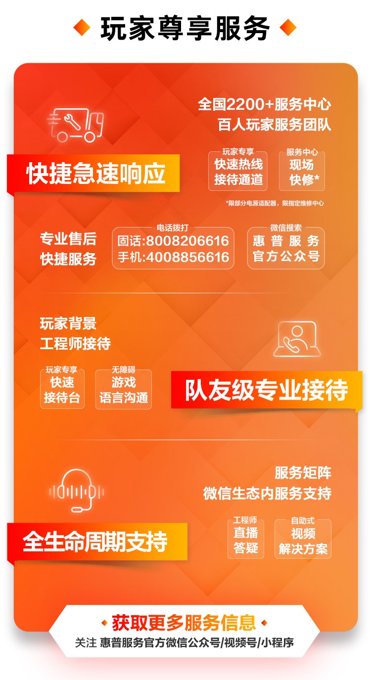 惠普 (HP) OMEN暗影精灵11 游戏台式机电脑 GT16-121gcn