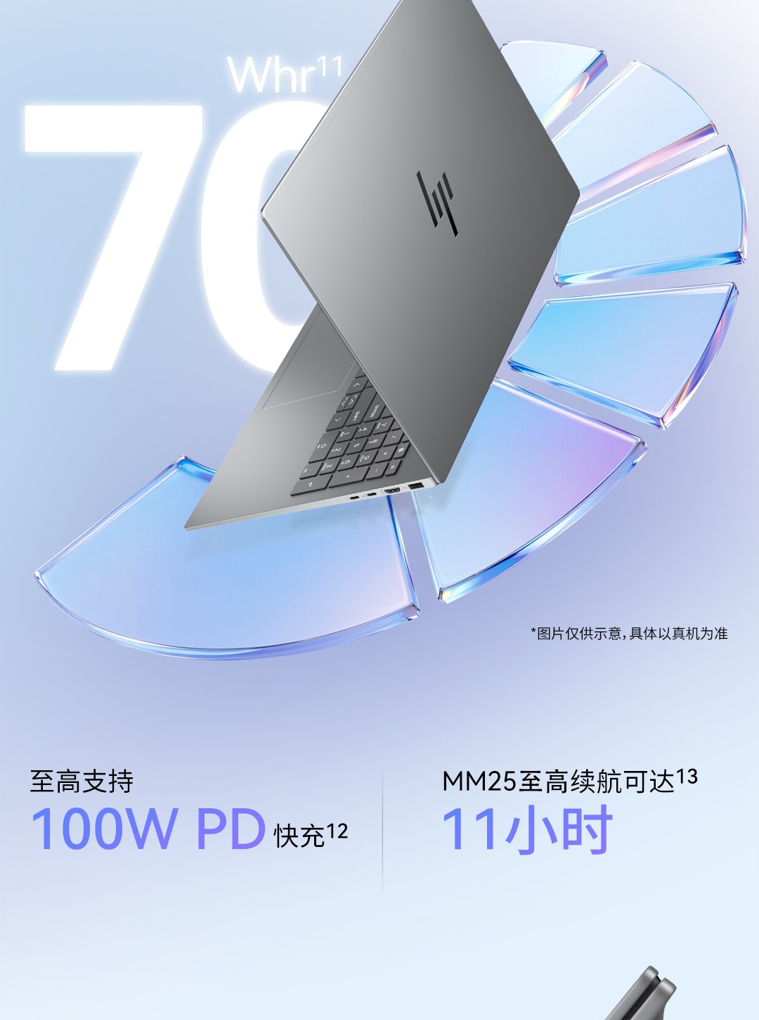 惠普 (HP) 星Book Pro AI1 6英寸笔记本电脑 16-ay0073TU - 灰色