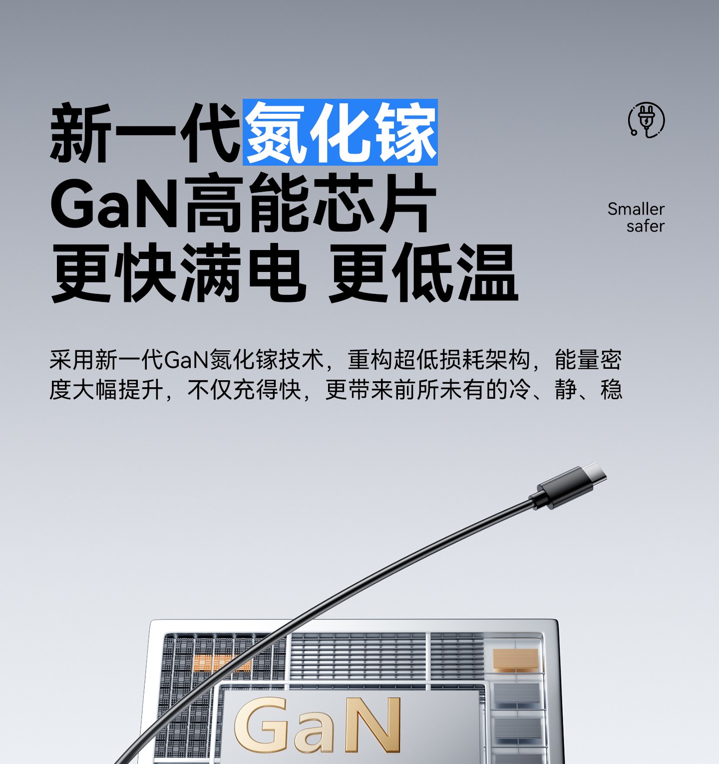 惠普 (HP) 65W氮化镓电源