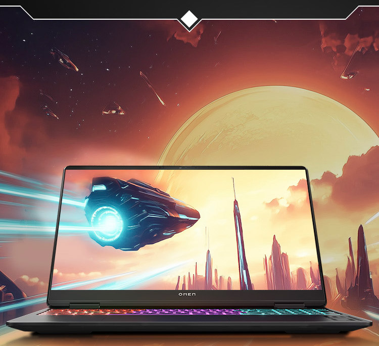 惠普 (HP) OMEN 暗影精灵 MAX 16英寸游戏笔记本电脑 16-ah0240TX - 黑色