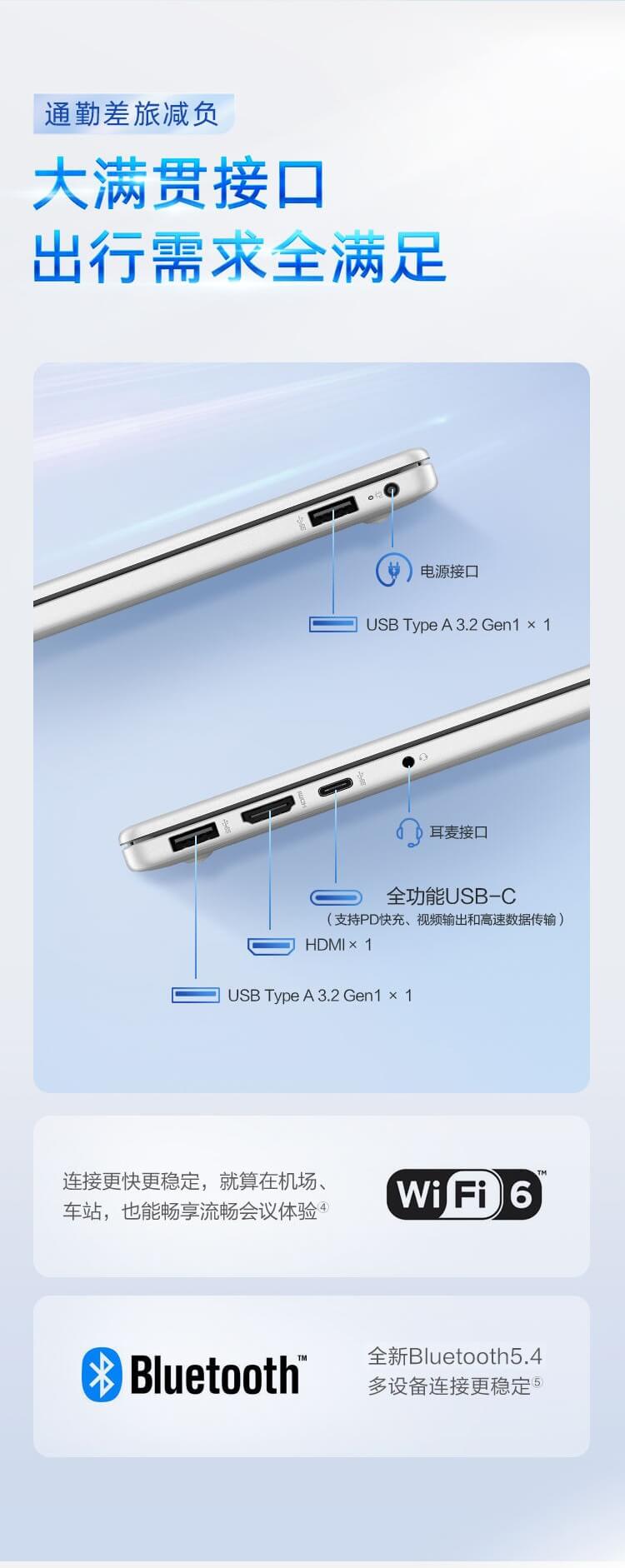 惠普 (HP) 星Book 14英寸笔记本电脑 14-ep1440TU - 银色