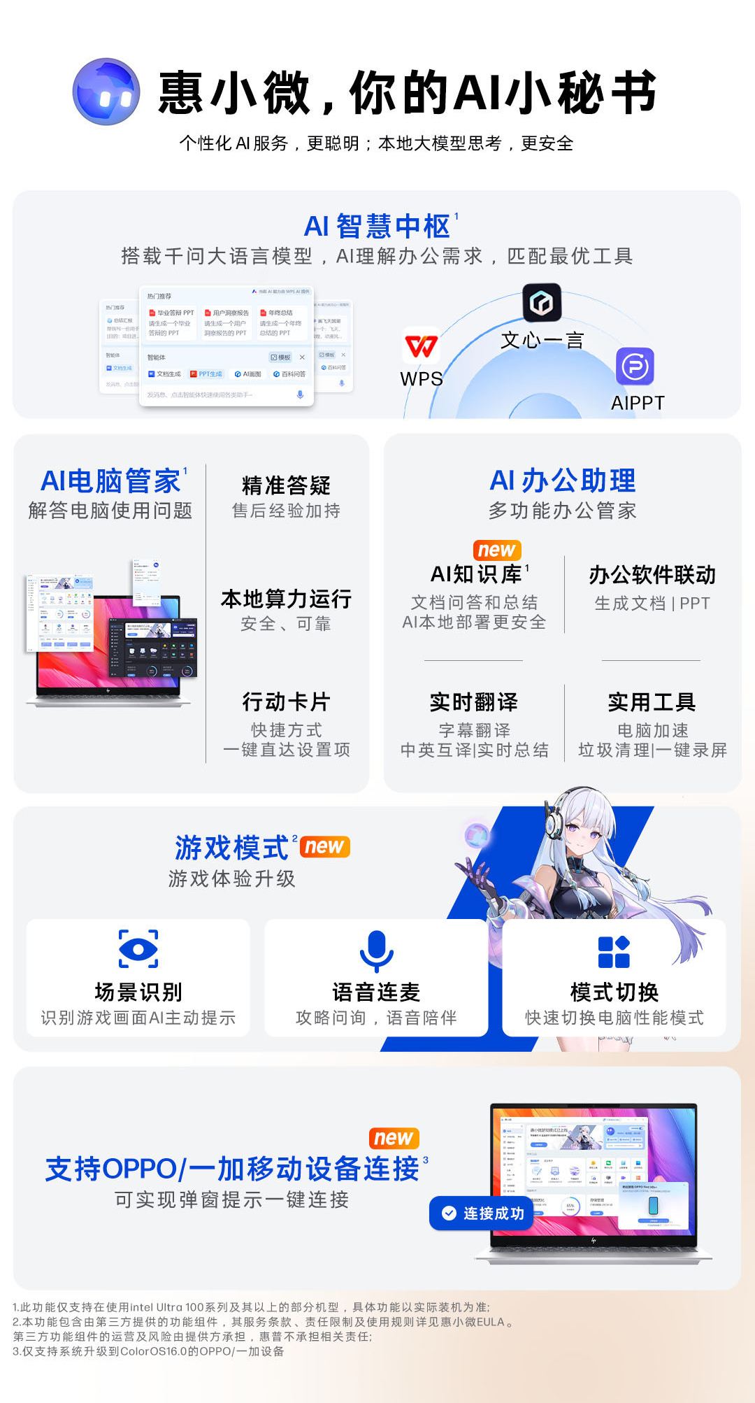 惠普 (HP) 星Book Pro 16英寸 AI 笔记本电脑 bh0091TU - 灰色