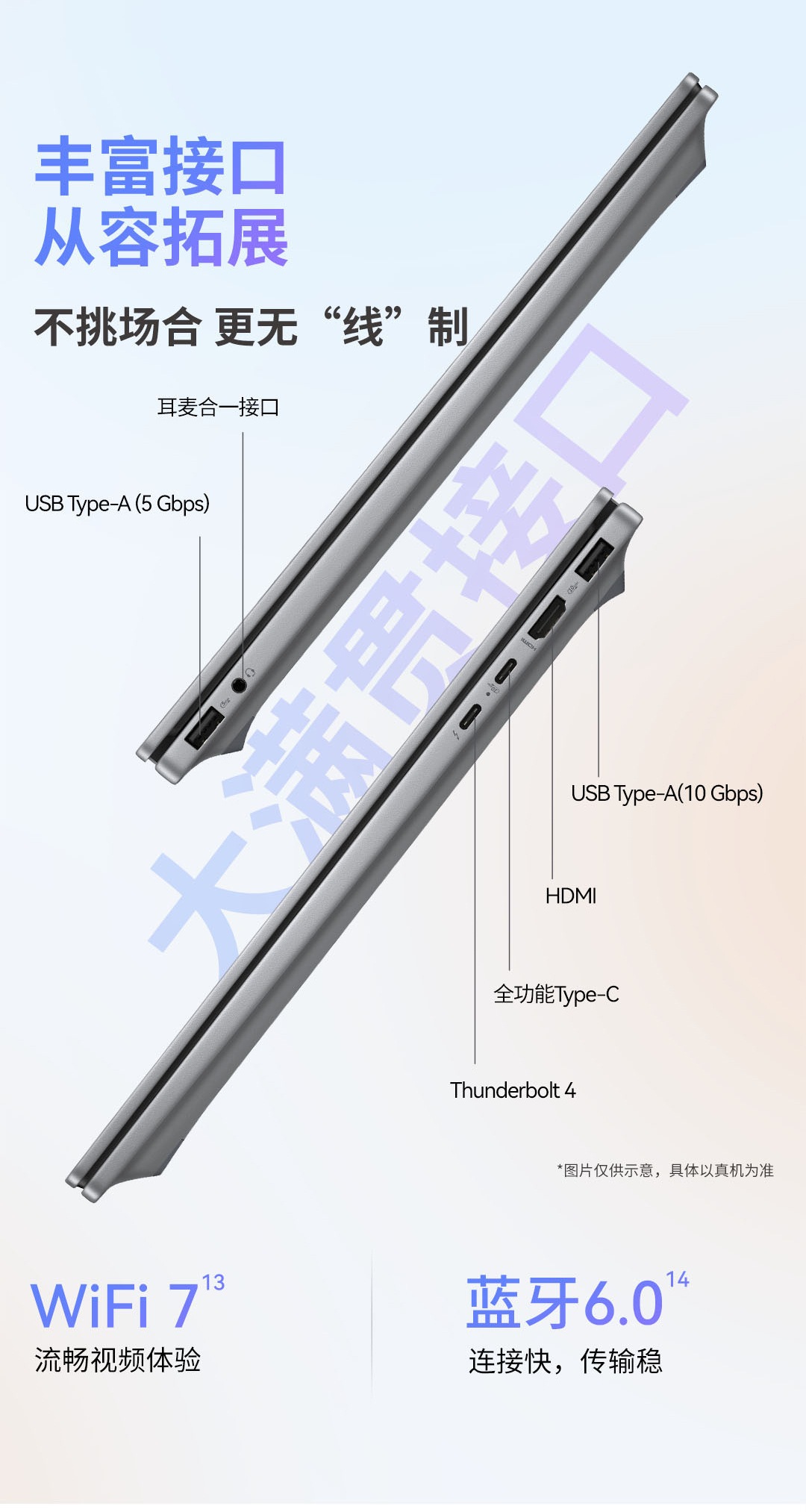 惠普 (HP) 星Book Pro 16英寸 AI 笔记本电脑 bh0091TU - 灰色