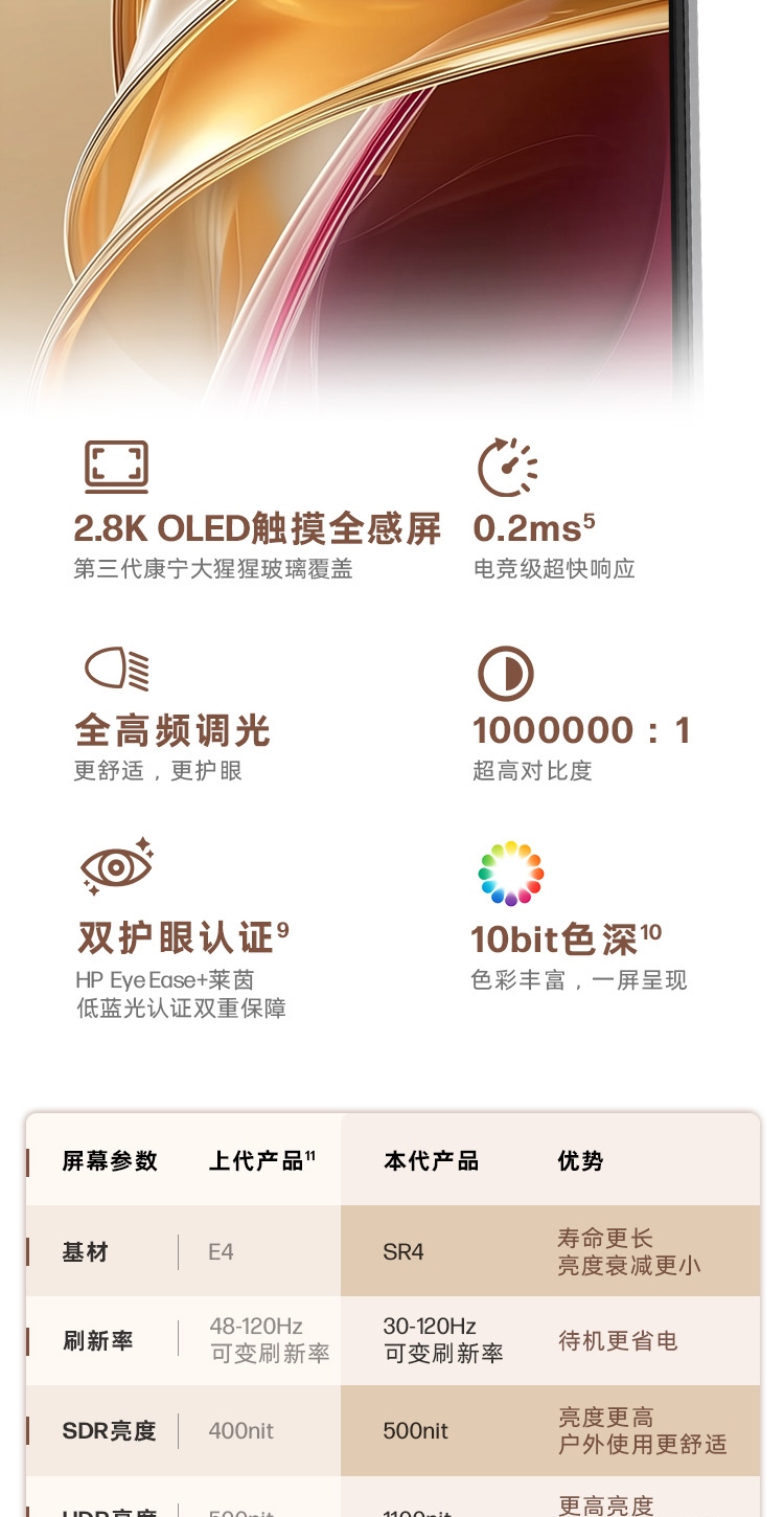 惠普 (HP) 星Book X 360 14英寸 AI 翻转笔记本电脑 kb0008TU - 灰色