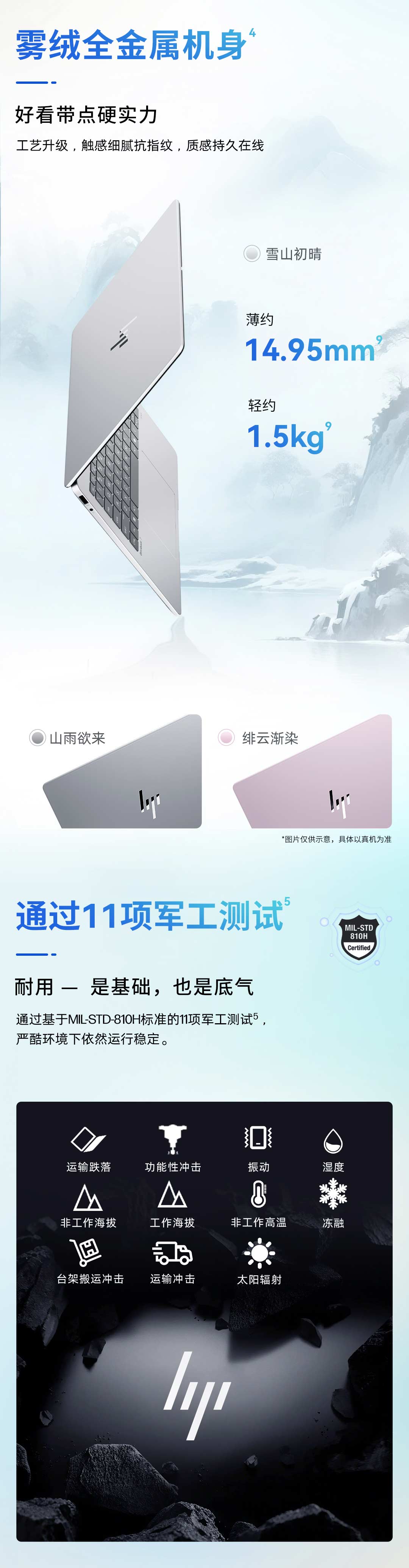 惠普 (HP) 星Book Pro 14英寸 AI 笔记本电脑 hg0004TU - 银色