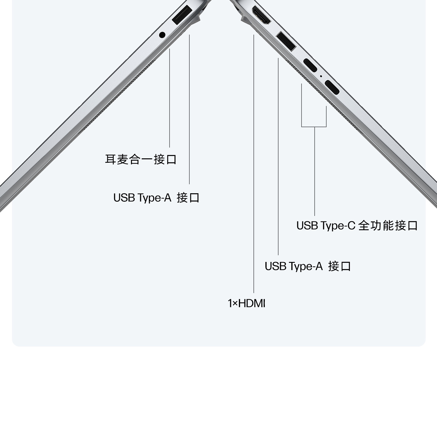 惠普 (HP) 星Book 16英寸 AI 笔记本电脑 bu0553TU - 银色