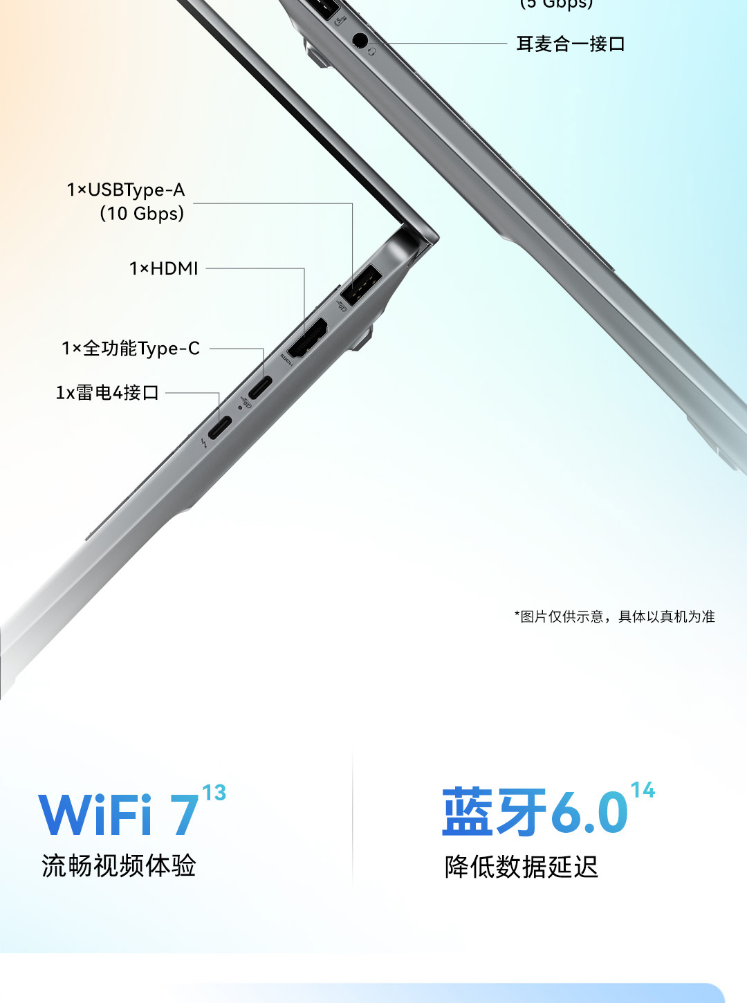 惠普 (HP) 星Book Pro 14英寸 AI 笔记本电脑 hg0013TU - 灰色