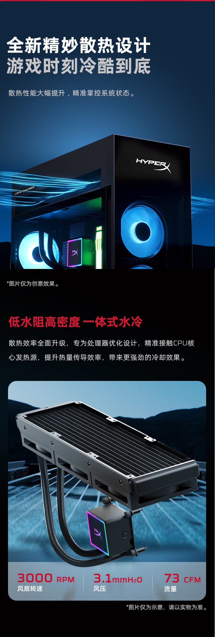 惠普 (HP) HyperX 暗影精灵 MAX 45L 游戏台式机电脑 GT24-011ucn