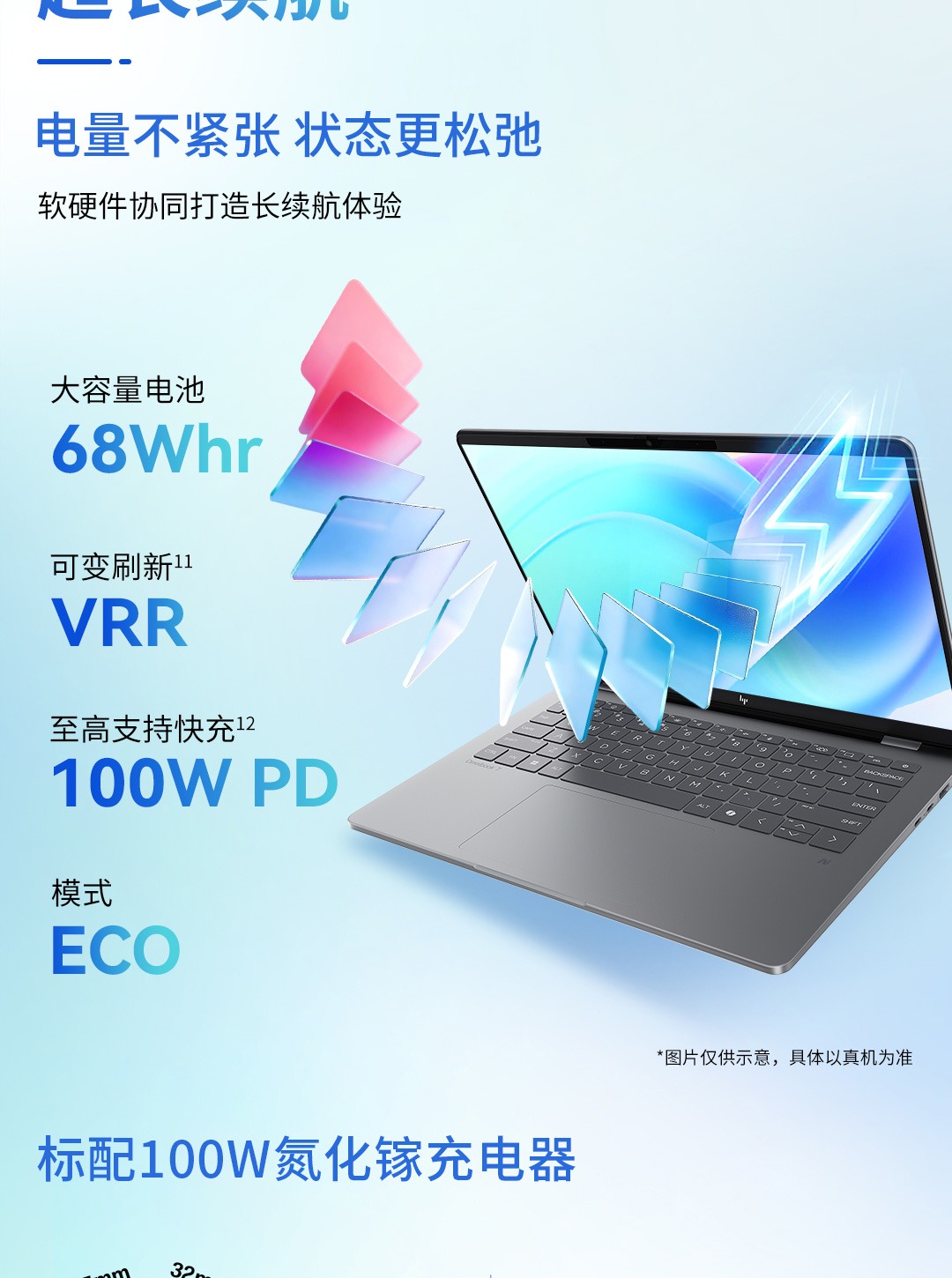 惠普 (HP) 星Book Pro 14英寸 AI 笔记本电脑 kk0045AU - 灰色