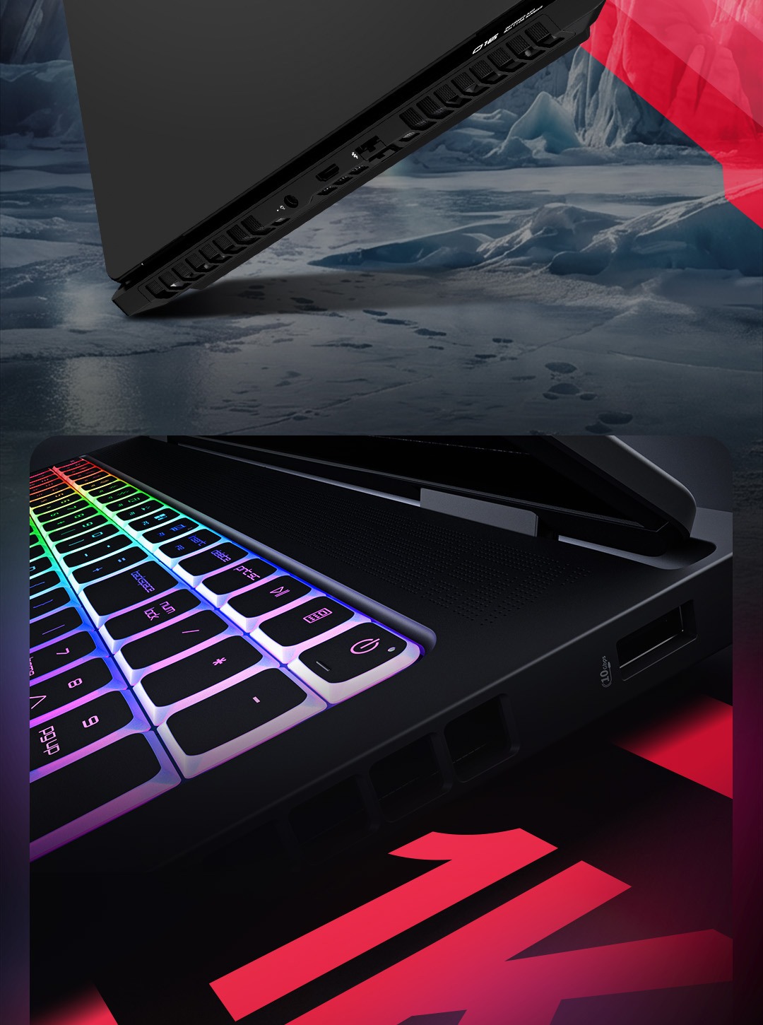 惠普 (HP) HyperX 暗影精灵MAX 16英寸游戏笔记本电脑 ah1028TX - 黑色