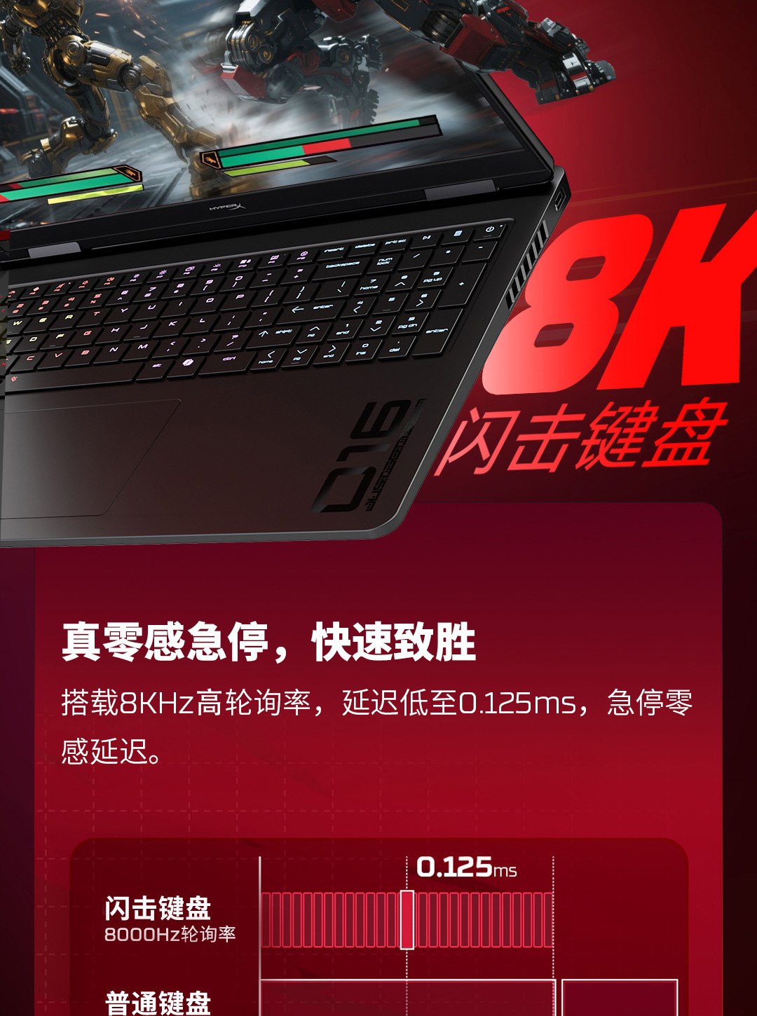 惠普 (HP) HyperX 暗影精灵 PRO 16英寸游戏笔记本电脑 ap1025AX  - 黑色