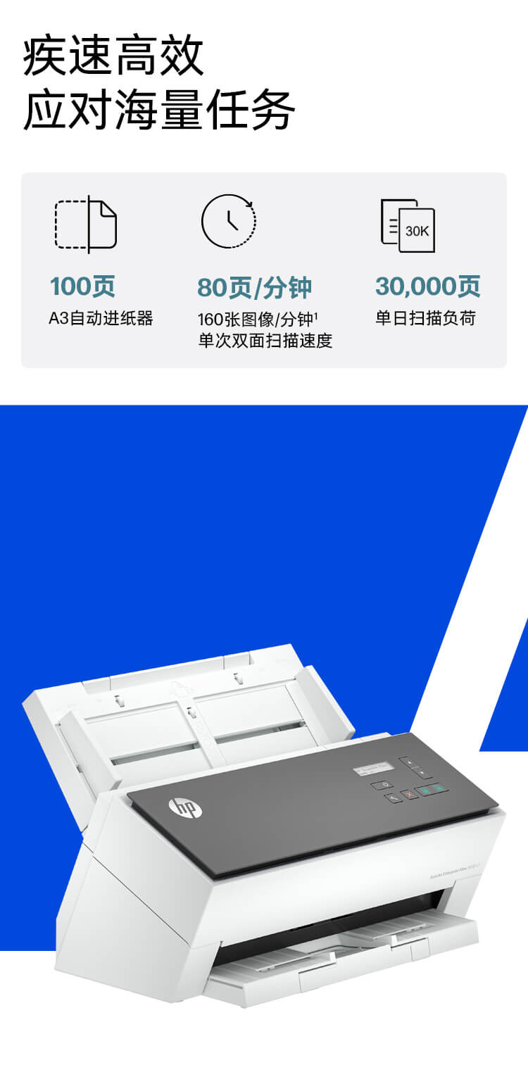 HP ScanJet Enterprise Flow 9000 s1 扫描仪