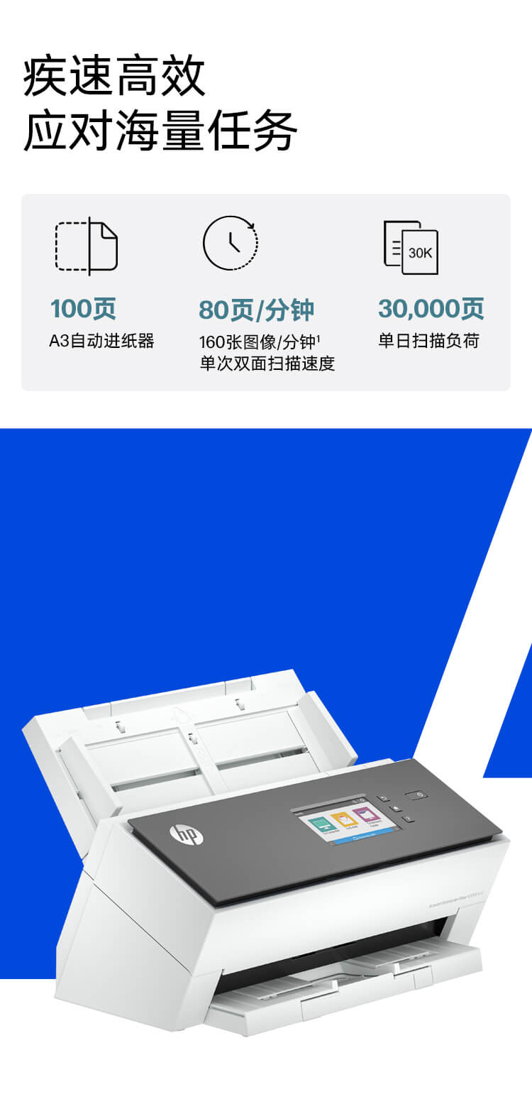 HP ScanJet Enterprise Flow N9000sn1 扫描仪