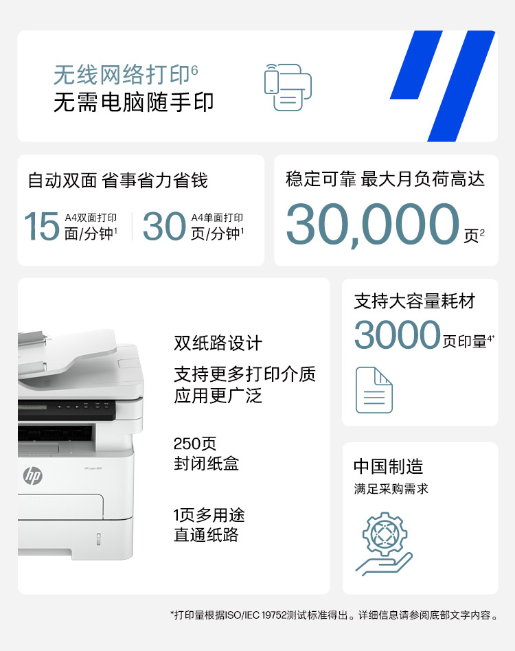 HP Laser MFP 323sdnw 打印机