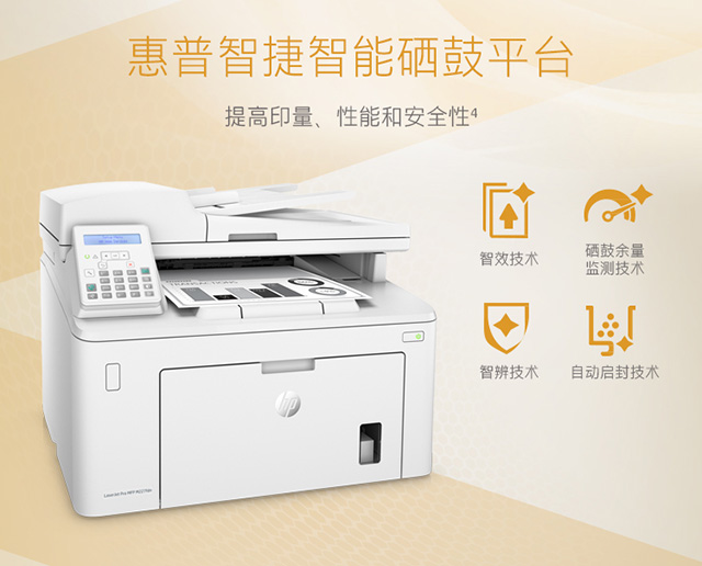 惠普 (HP) LaserJet Pro MFP M227fdn 多功能一体打印机